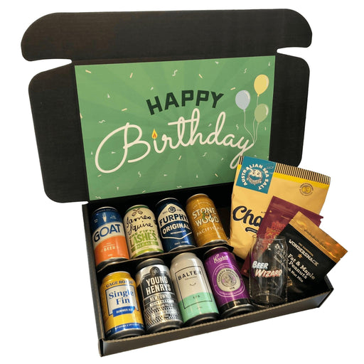 Birthday Craft Beer & Bites Gift Hamper - Beer Wizard