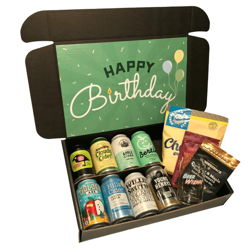 Beer Wizard Birthday Craft Cider & Bites Gift Hamper