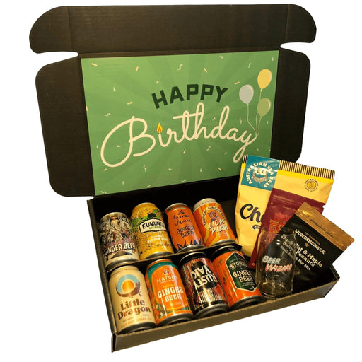 Beer Wizard Birthday Ginger Beer & Bites Gift Hamper_1