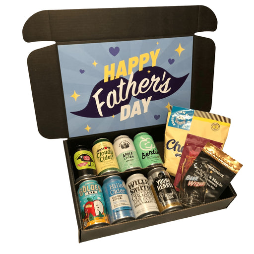 Beer Wizard Father's Day Craft Cider & Snacks Gift Hamper