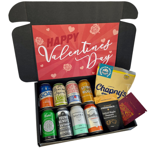Beer Wizard Valentines Day Beer & Bites Gift Hamper