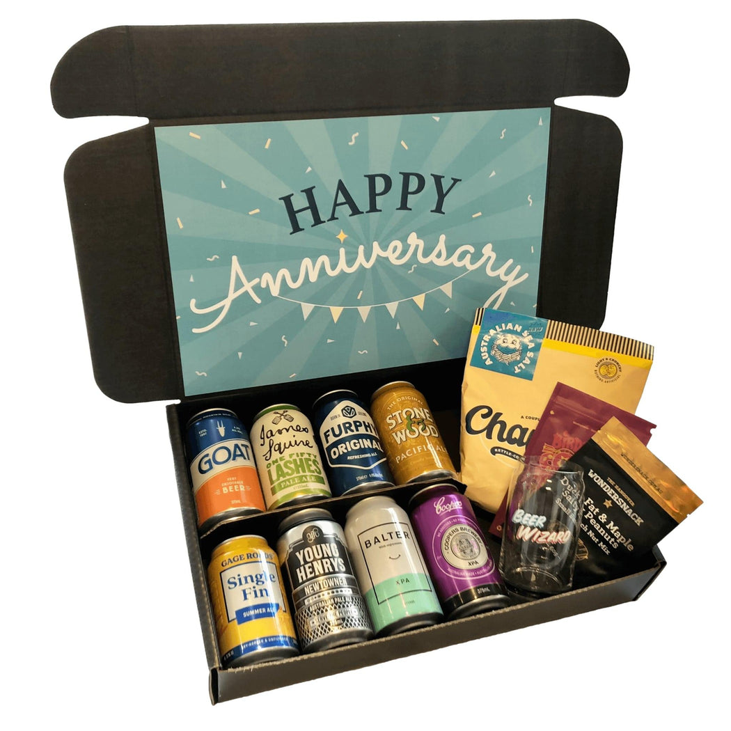 Beer Wizard Anniversary Craft Beer & Bites Gift Hamper