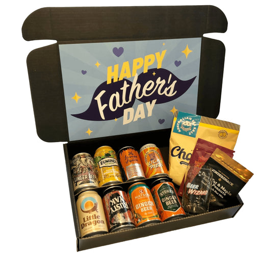 Beer Wizard Father's Day Ginger Beer & Bites Gift Hamper