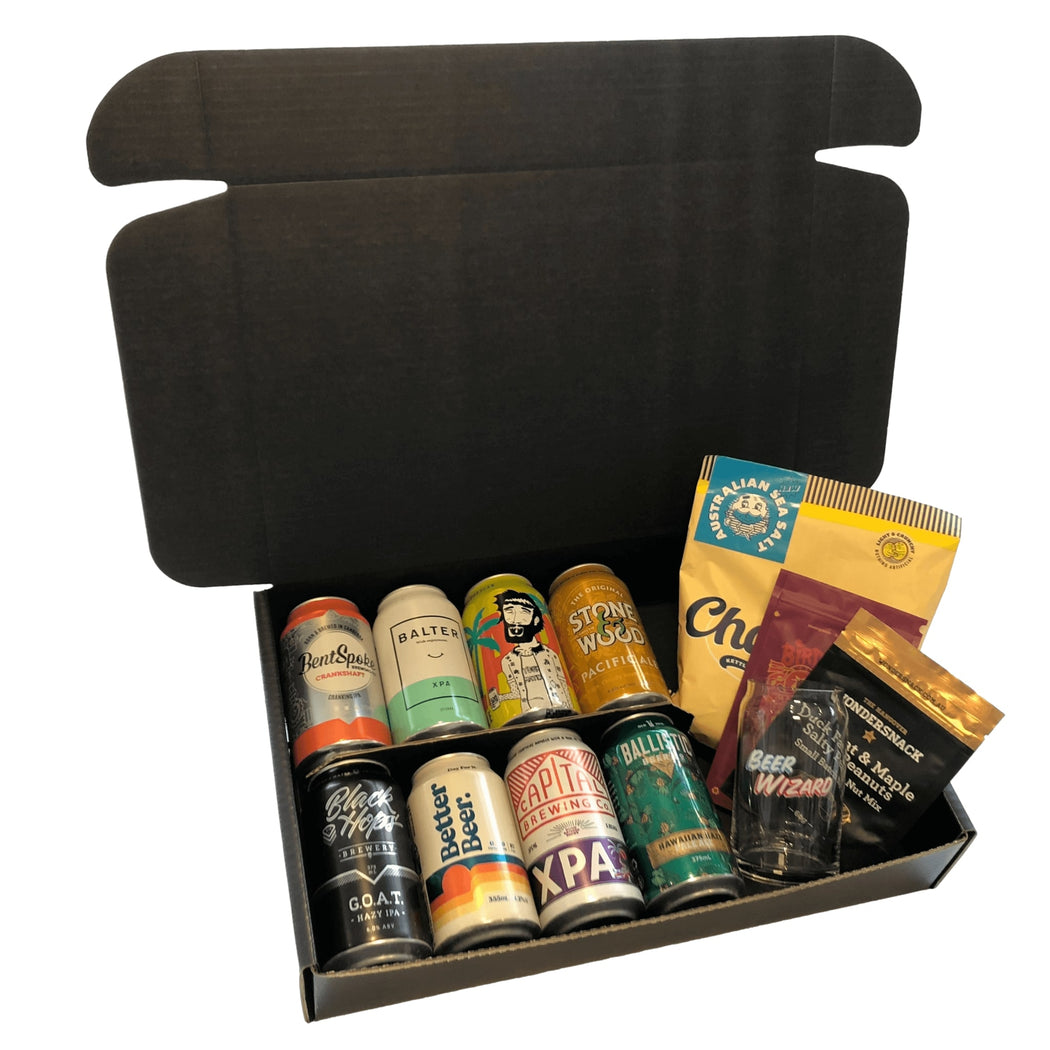 Beer Wizard Hottest 100 Craft Beers & Bites Gift Hamper